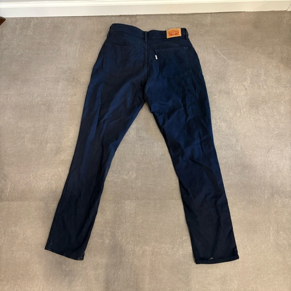 Levis Mid Rise Skinny Pants Navy Blue Size 30 - Picture 5 of 5